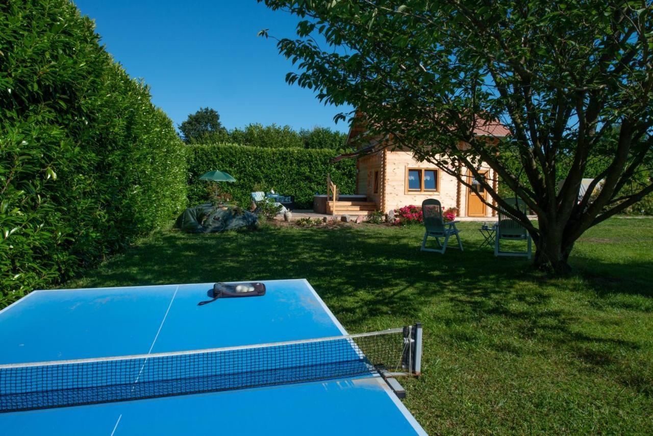 Chalet & Spa Sur La Cote Fleurie Auberville Buitenkant foto