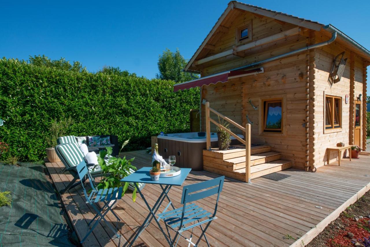 Chalet & Spa Sur La Cote Fleurie Auberville Buitenkant foto