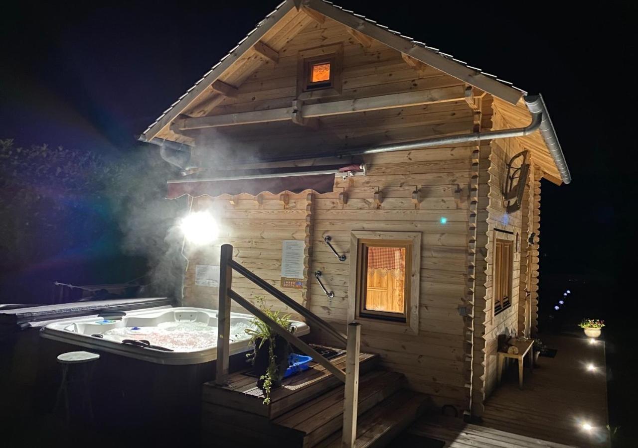Chalet & Spa Sur La Cote Fleurie Auberville Buitenkant foto