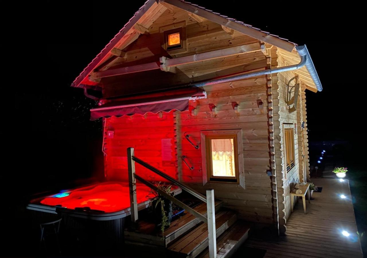 Chalet & Spa Sur La Cote Fleurie Auberville Buitenkant foto