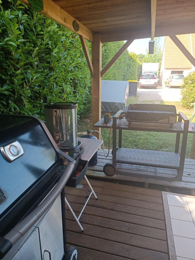 Chalet & Spa Sur La Cote Fleurie Auberville Buitenkant foto